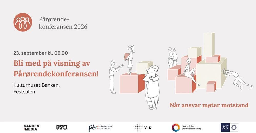Plakat til pårørendekonferansen 23. september - Klikk for stort bilde
